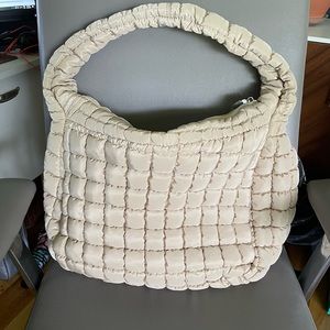 FP Movement Quilted Carryall - Off White